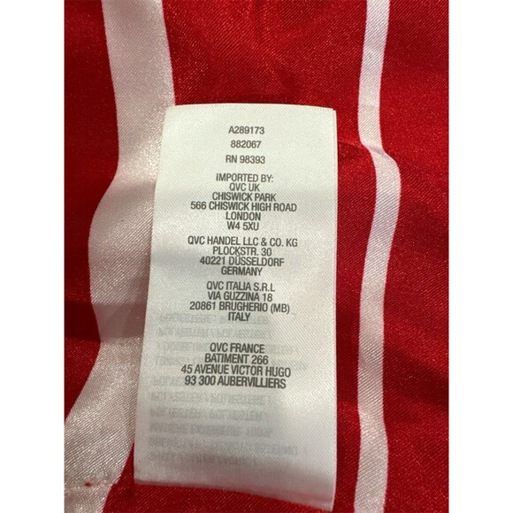 Red Dennis Basso Women's Zipper Front Lined Coat Removable Hood Jacket Size Med - Picture 9 of 11